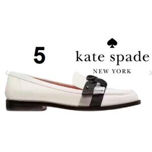 women's kate spade Leandra Loafers - size 5 - Cream/ Black Multi